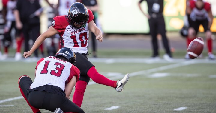 Redblacks, galibiyetsiz Elks’i 37-34 yenmek için erken ve geç toparlandı – Edmonton