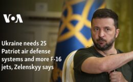 Zelenskyy, Ukrayna’nın 25 Patriot hava savunma sistemine ve daha fazla F-16 jetine ihtiyacı olduğunu söyledi