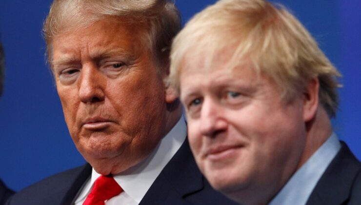 Boris Johnson Ukrayna hakkında konuşmak üzere Donald Trump ile görüştü | Politika Haberleri