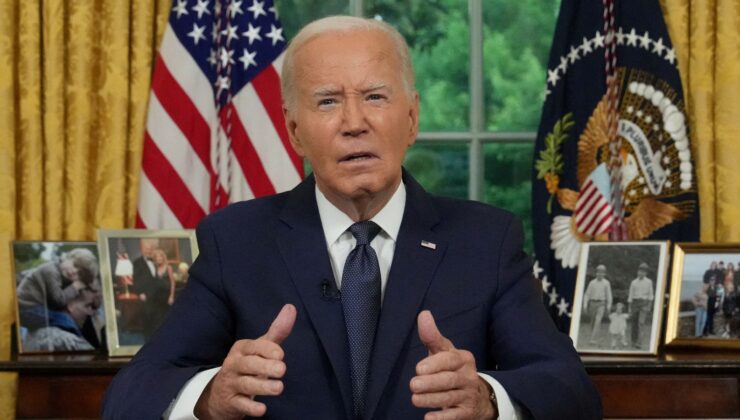 Joe Biden, başkanlık yarışından çekilmesinden bu yana ilk kez konuştu, ‘kişisel hırsların’ ‘demokrasimizi kurtarmamızı’ engelleyemeyeceğini söyledi | ABD Haberleri