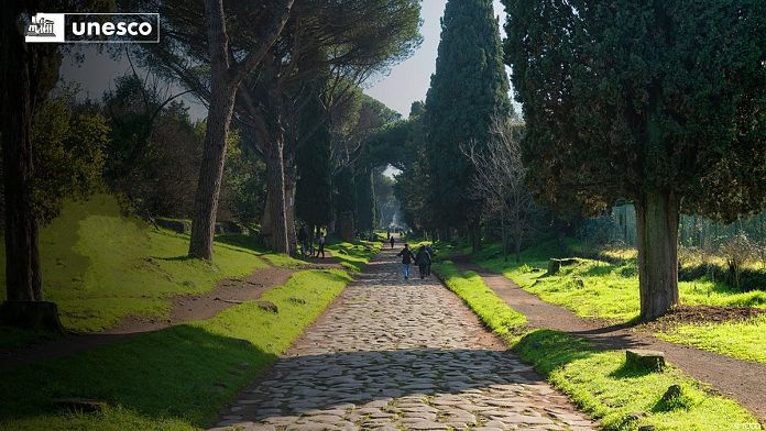 Antik Via Appia yolu, UNESCO Dünya Mirası Listesi’nde