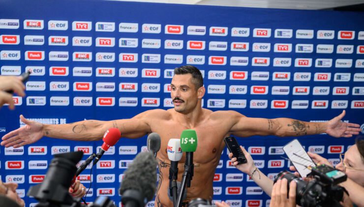 Bayrak taşıyıcısı Florent Manaudou, Fransız yüzme dünyasının ‘küçük kardeşi’ oldu