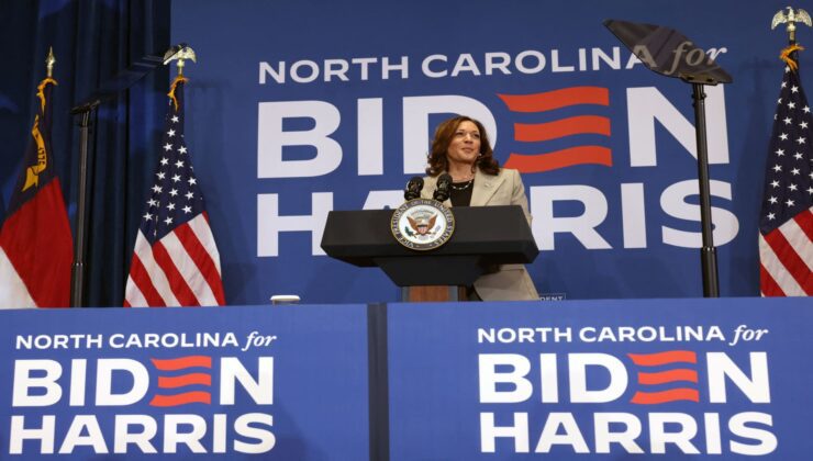 Biden’ın çekilmesinin ardından Kamala Harris’e büyük para desteğinde artış görüldü