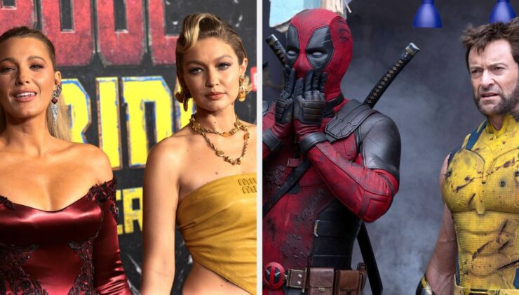 Blake Lively ve Gigi Hadid’in Filmin New York Galasında Deadpool ve Wolverine Gibi Giyinmesi Efsanevi