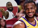 Bronny James, NBA Yaz Ligi’nde LA Lakers oyuncularının LeBron’un 19 yaşındaki oğlu ve takım arkadaşına karşı fırsatları kaybetmelerinin ardından ‘sinirlenmesiyle’ özel muamele gördü, iddiası