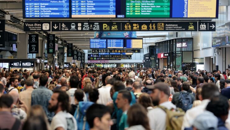 Fransız demir yolu ağı kundaklama olayına maruz kaldı, Olimpiyatlar arifesinde tren seferleri iptal edildi