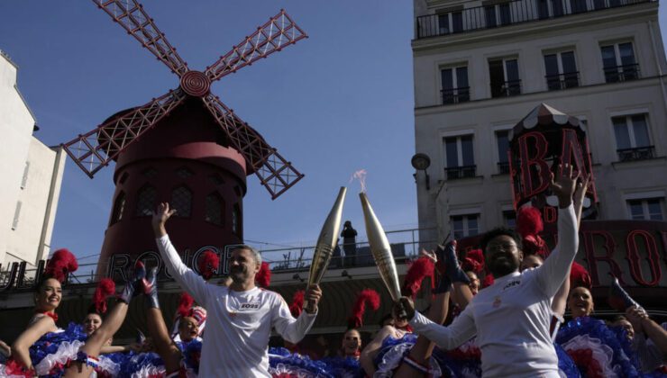 Olimpiyat meşalesini Paris’te taşıyan yüzlerce kişi arasında sanatçılar, aşçılar ve çöp toplayıcıları da var