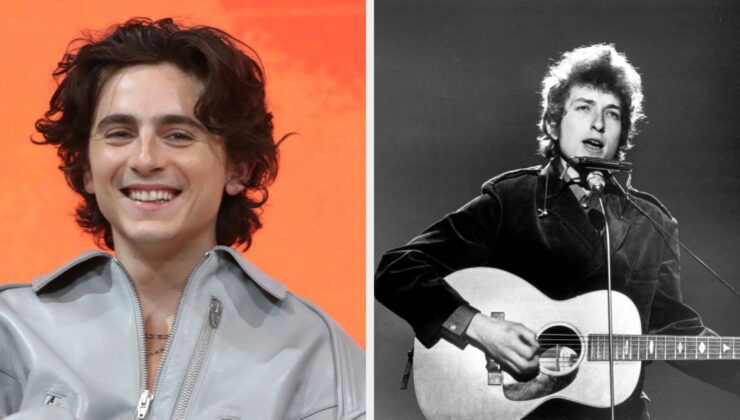 Timothée Chalamet Biyografide Bob Dylan Olarak "Tam Bir Bilinmeyen" Sonunda Bir Fragmanı Var ve Şarkı Sesinden Şaşırdım