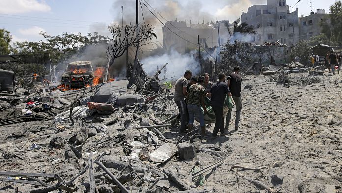 Yerlerinden edilen Filistinliler harap olmuş Tel el-Hava’ya geri dön