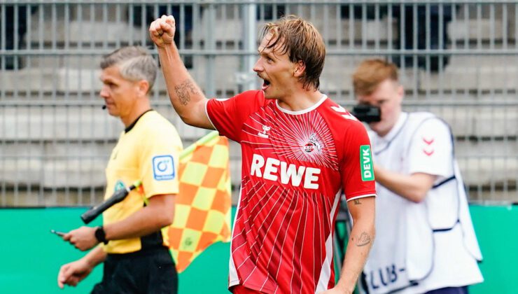 1. FC Köln: Mathias Olesen kupayı elemeyi engelledi: Köln kahramanı kutlama karartmasıyla | Spor