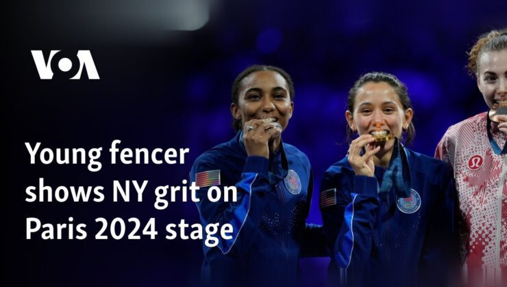 Genç eskrimci Paris 2024 sahnesinde NY’nin cesaretini gösterdi