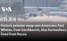 Tarihi tutuklu takası sonucunda Amerikalılar Paul Whelan, Evan Gershkovich ve Alsu Kurmasheva Rusya’dan serbest bırakıldı