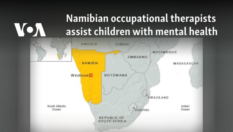 Namibyalı mesleki terapistler çocukların ruh sağlığına yardımcı oluyor
