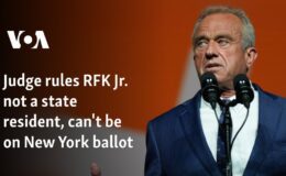 Hakim, RFK Jr.’ın eyalet sakini olmadığına ve New York oy pusulasında yer alamayacağına karar verdi