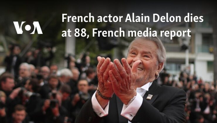 Fransız aktör Alain Delon 88 yaşında öldü, Fransız medyası bildirdi