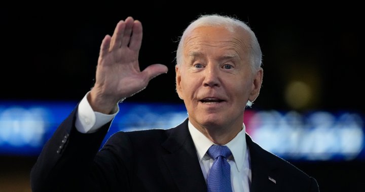 Biden, Harris’i destekleyen DNC konuşmasında ‘Size en iyisini verdim’ dedi – National