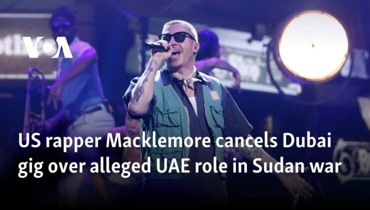 ABD’li rapçi Macklemore, BAE’nin Sudan savaşındaki rolü nedeniyle Dubai konserini iptal etti