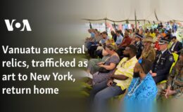 Sanat eseri olarak New York’a kaçırılan Vanuatu atalarının kalıntıları memleketlerine geri döndü