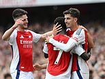 Arsenal vs Brighton – Premier Lig: Canlı skor, takım haberleri ve güncellemeler, Mikel Arteta’nın takımının üç maçta üç galibiyete ulaşmayı hedeflemesi