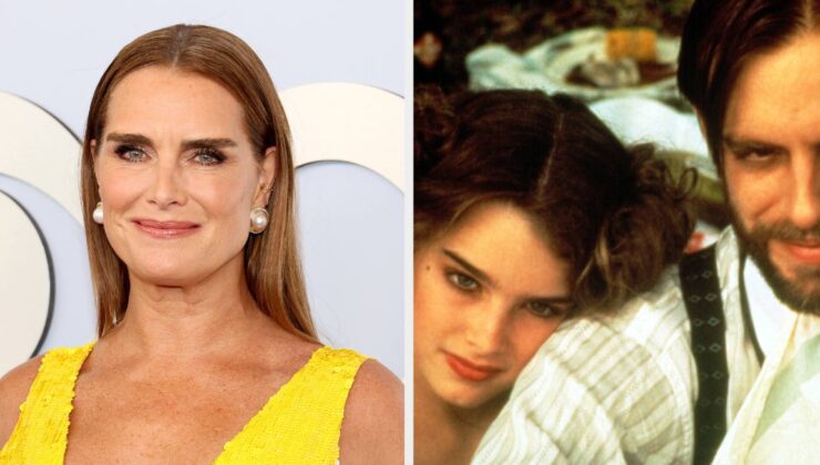 Brooke Shields’ın Kızları Güzel Bebeğe Tepki Gösterdi