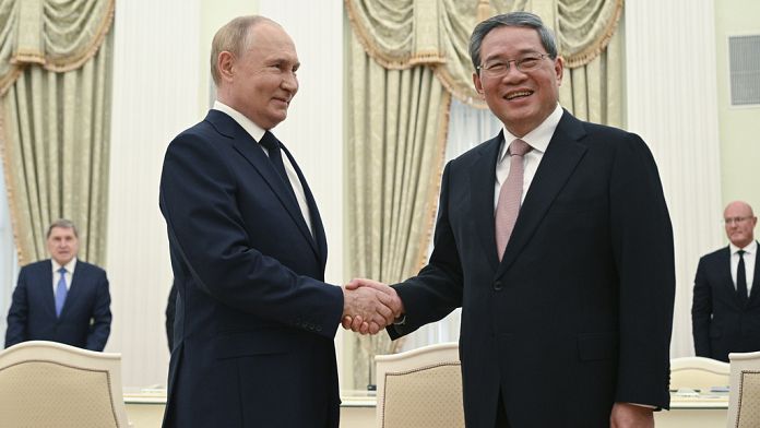 Çin Başbakanı Li Qiang, Moskova’da Vladimir Putin ile görüştü