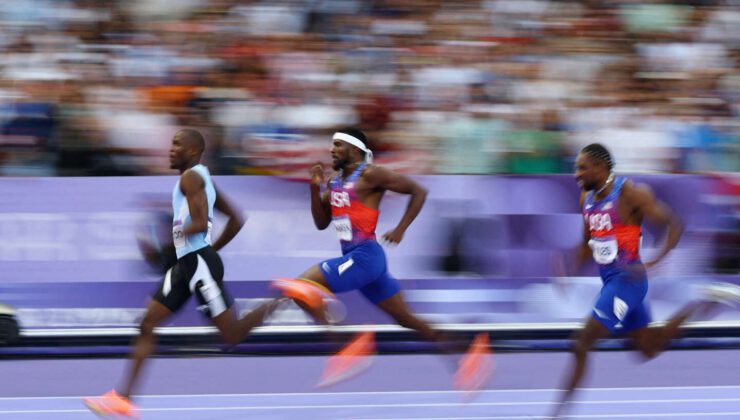 Covid-19’dan etkilenen Noah Lyles, Botsvana’dan Letsile Tebogo’nun kazandığı 200 metrede 3. oldu