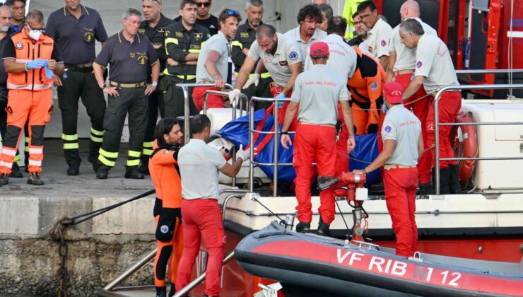 Dalgıçlar Sicilya’daki süper yat enkazında dört ceset buldu