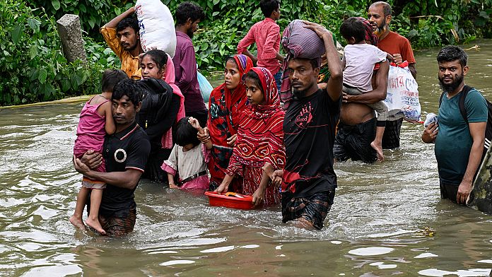 Hindistan ve Bangladeş’teki sel felaketlerinde 36 kişi hayatını kaybetti