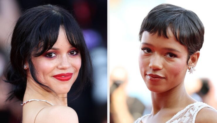 Jenna Ortega ve Taylor Russell, Beetlejuice Beetlejuice Prömiyerinde Şaşırttı