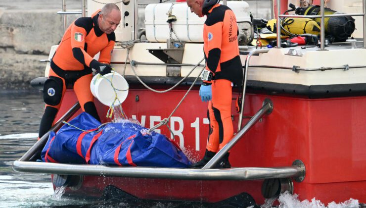 Lüks geminin batışıyla ilgili sorular artarken, Mike Lynch’in Sicilya açıklarındaki aile yatından 5 ceset çıkarıldı