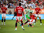 Manchester United 3-2 Real Betis CANLI: Canlı skor, takım haberleri ve güncellemeler, Erik ten Hag’ın takımı ilk yarının 13 dakikasında üç gol attıktan sonra Llorente, Kırmızı Şeytanlar’ın üstünlüğünü yarıya indirdi