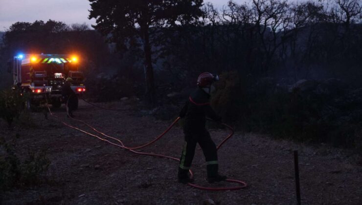 Montpellier’in dışındaki Fransız kasabasında orman yangınları çıktı, tahliye çalışmaları devam ediyor