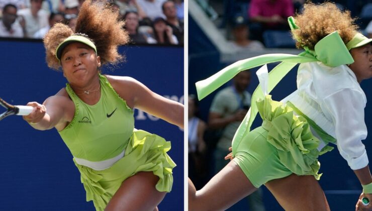 Naomi Osaka, ABD Açık’ta Harajuku Esintili Özel Kıyafetler Giydi