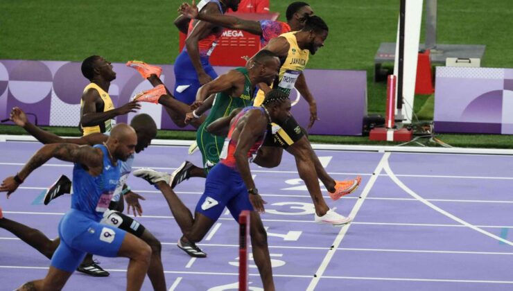 Noah Lyles, ilk Olimpiyat şampiyonluğu için 100 metreyi foto finişle kazandı