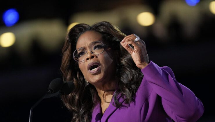 Oprah, DNC konuşmasında Trump ve Vance’e küçük göndermelerde bulunurken birlik vaazı verdi