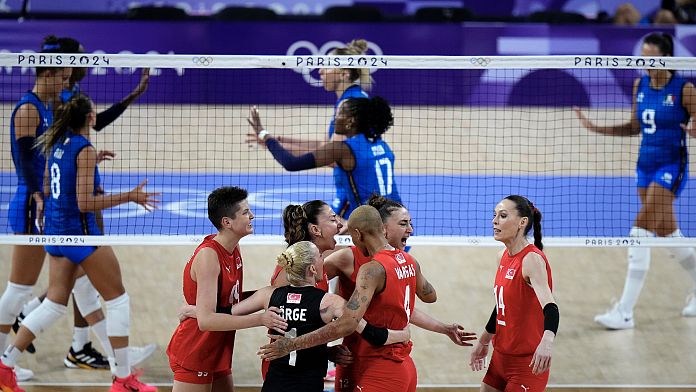 Paris 2024: Türkiye, kadın voleybolu yarı finalde İtalya’ya yenildi