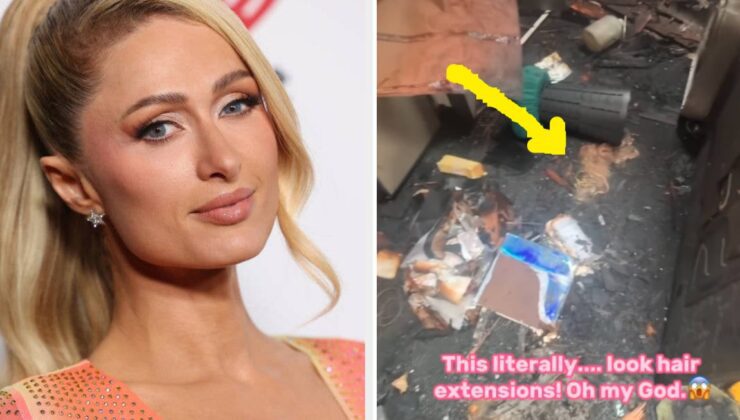 Paris Hilton’un Römork Yangını Sonrası Fotoğrafları ve Videoları