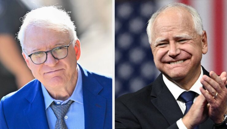 Steve Martin, Saturday Night Live’da Tim Walz’ı Çalmayacak