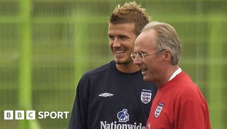 Sven-Goran Eriksson: David Beckham, eski İngiltere teknik direktörüne övgüler yağdırdı