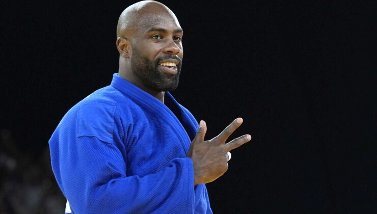 Toplam şampiyon Teddy Riner, üçüncü bireysel judo altın madalyasını kazandı