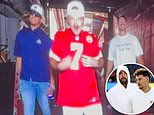 Travis Kelce ve Patrick Mahomes, Morgan Wallen’ı Arrowhead Stadyumu’nda gezdiriyor – ve şarkıcı, Harrison Butker’ın 7 numaralı formasıyla Chiefs forması giyiyor