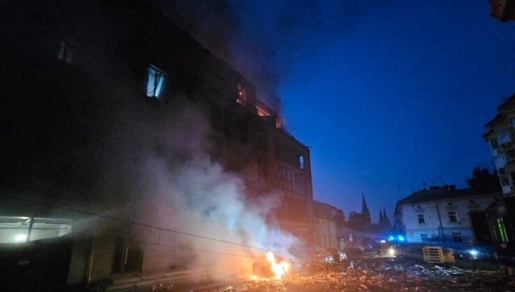 Rusya’nın ölümcül hava saldırısı Ukrayna’nın batısını vurdu