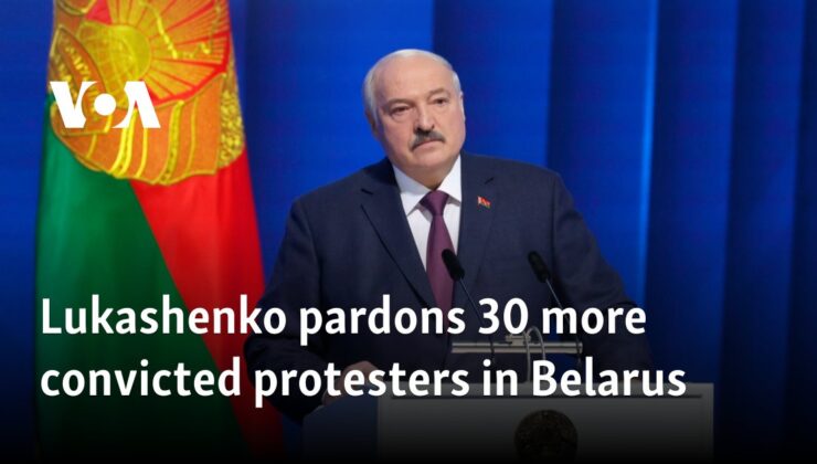 Lukaşenko Belarus’ta 30 mahkum protestocuyu daha affetti