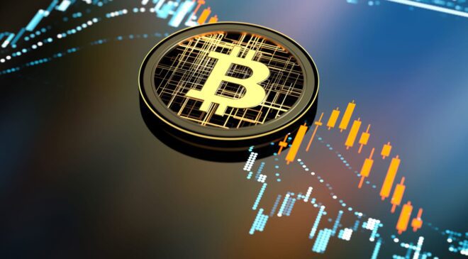 Bitcoin, gecelik satış dalgasının kısa süreliğine 56.000 doların altına çekmesinin ardından kayıplarını azalttı