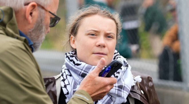 Greta Thunberg, Danimarka’daki Filistin yanlısı protestoda tutuklandı