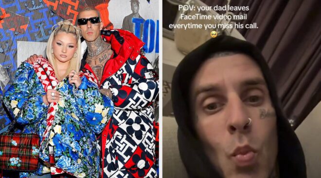 İnsanlar Travis Barker’ın Kızına Gönderdiği Sevimli Video Mesajlarına Takıntılı Alabama Barker