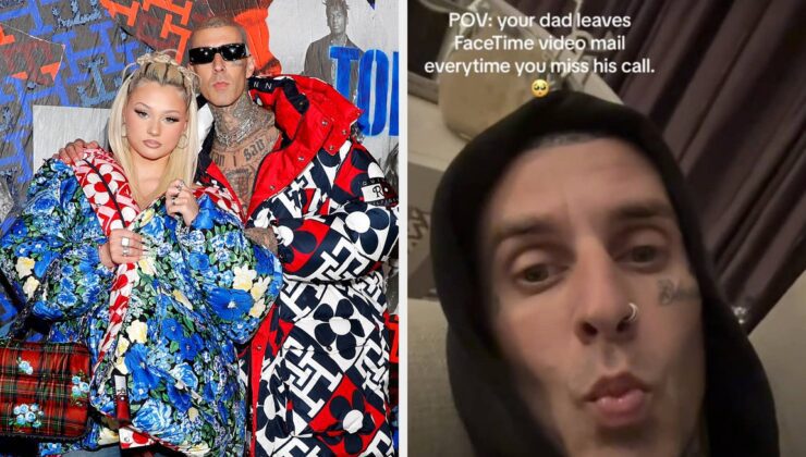 İnsanlar Travis Barker’ın Kızına Gönderdiği Sevimli Video Mesajlarına Takıntılı Alabama Barker