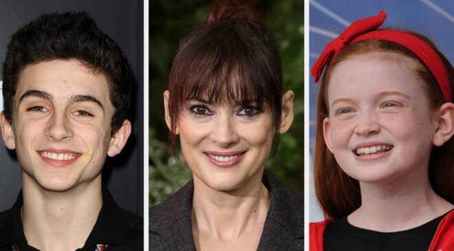 Winona Ryder, Timothée Chalamet ve Sadie Sink’in Başarısı Üzerine